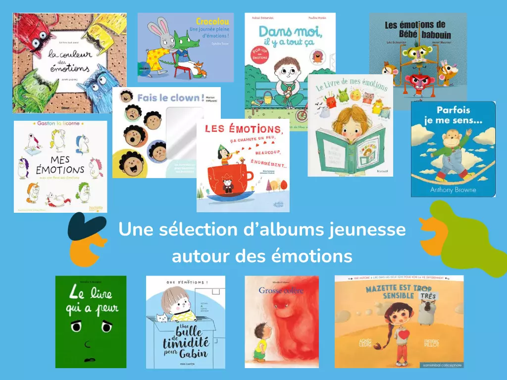 Une sélection d’albums jeunesse autour des émotions